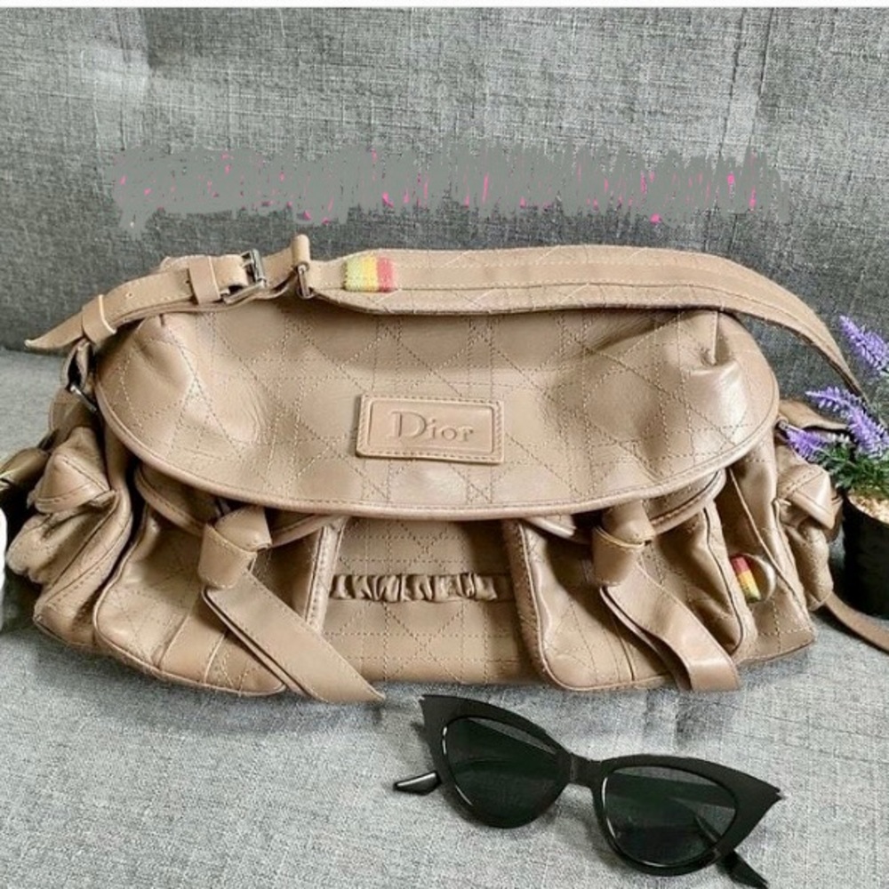 Dior rasta Leather Shoulder Bag really rare